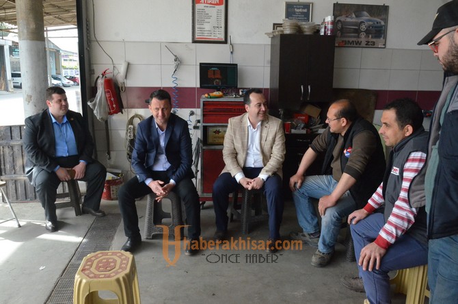 Belediye Başkanı Besim Dutlulu, sanayi esnafı ile buluştu