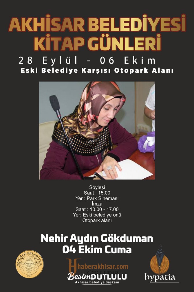 Akhisar Belediyesi Kitap Günleri başlıyor