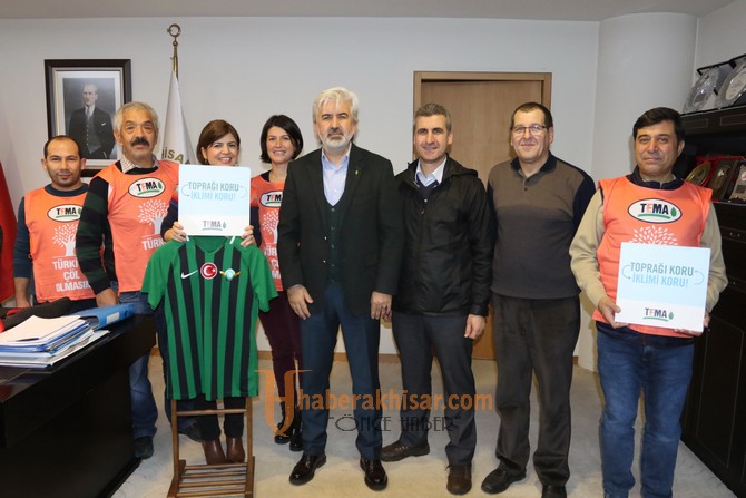 Akhisar Belediye Başkanı Salih Hızlı, TEMA Vakfını konuk etti