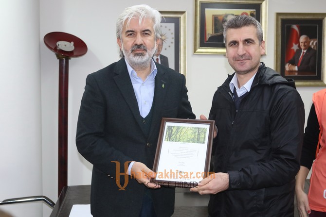 Akhisar Belediye Başkanı Salih Hızlı, TEMA Vakfını konuk etti