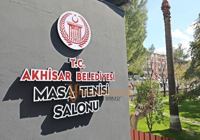 Akhisar Belediyesi Masa Tenisi Salonu Açıldı