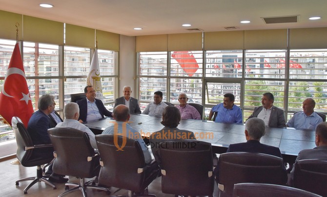 25 Muhtardan Belediye Başkanı Besim Dutlulu’ya Teşekkür Ziyareti